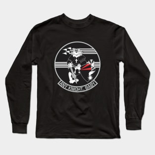 Grumman F-14 Tomcat - Any Knight, Baby! Long Sleeve T-Shirt